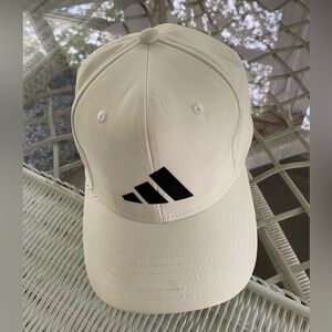 Adidas White/Black Hat